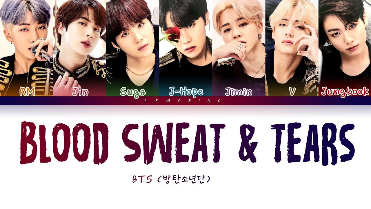 Detail Suga Bts Blood Sweat And Tears Nomer 41