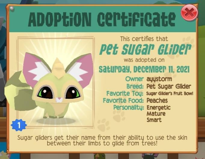 Detail Sugar Glider Animal Jam Nomer 9