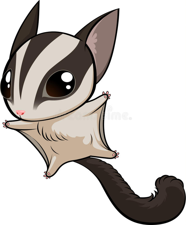 Detail Sugar Glider Clip Art Nomer 8