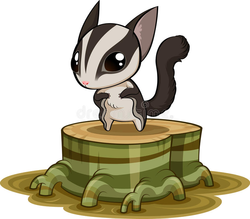 Detail Sugar Glider Clipart Nomer 29