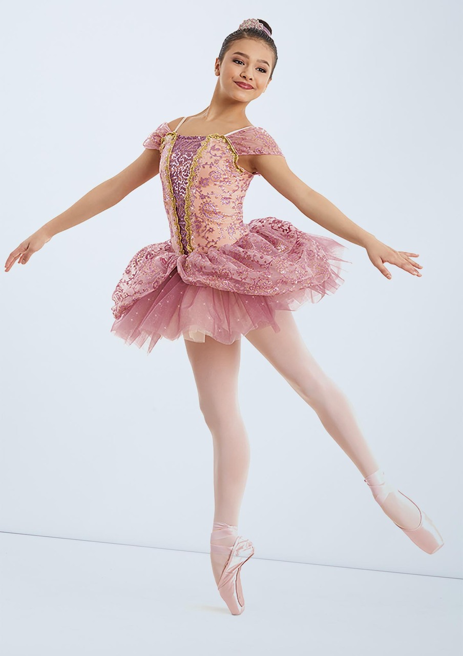 Detail Sugar Plum Fairy Ballet Costume For Sale Nomer 3