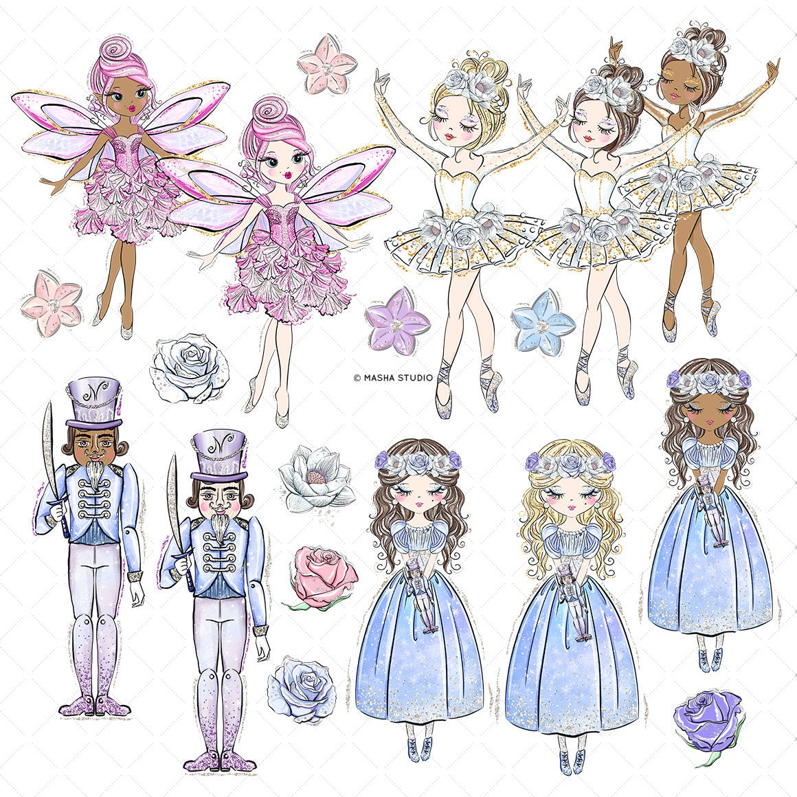 Detail Sugar Plum Fairy Clipart Nomer 29