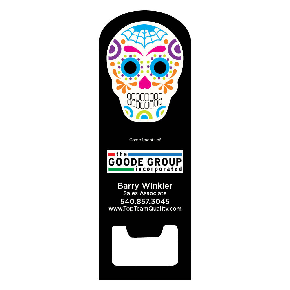 Detail Sugar Skull Bottle Opener Nomer 50