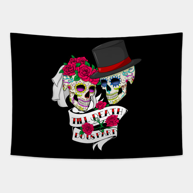 Detail Sugar Skull Bride And Groom Nomer 31