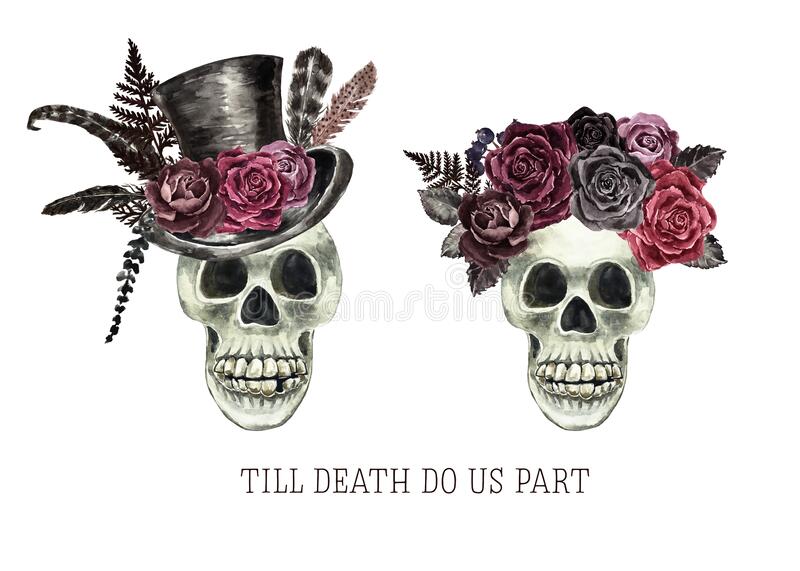 Detail Sugar Skull Bride And Groom Nomer 45