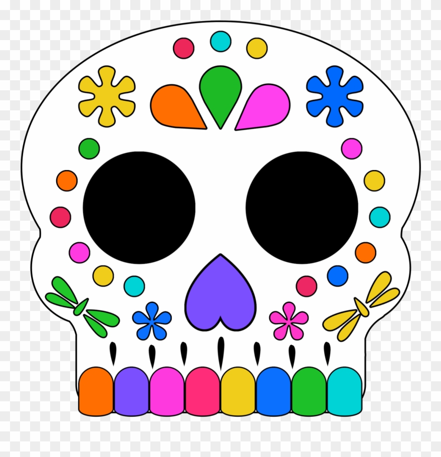 Detail Sugar Skull Clipart Free Nomer 29