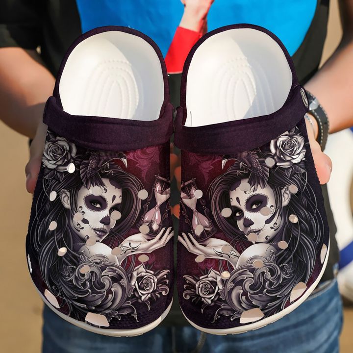 Detail Sugar Skull Crocs Nomer 13