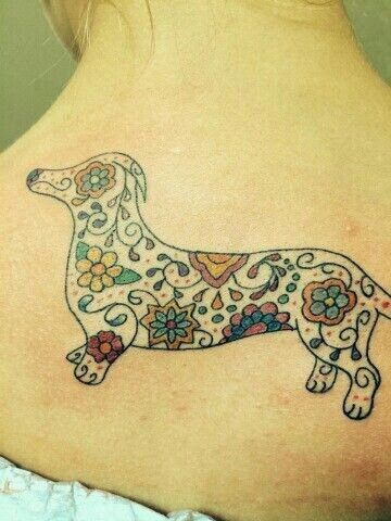 Detail Sugar Skull Dachshund Nomer 19