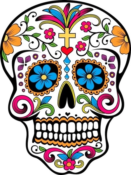 Detail Sugar Skull Images Free Nomer 2