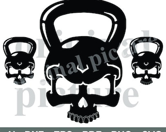 Detail Sugar Skull Kettlebell Nomer 20