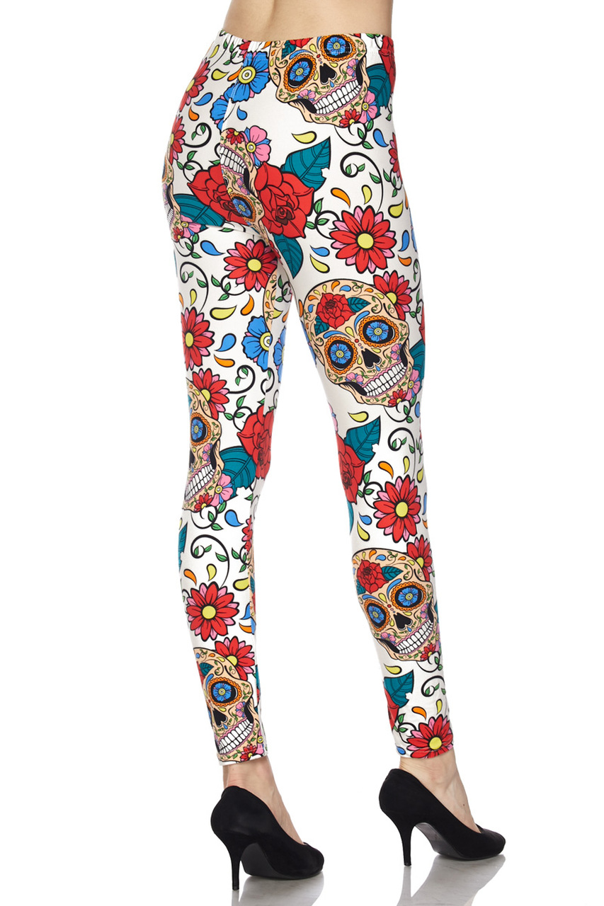 Detail Sugar Skull Leggings Amazon Nomer 18