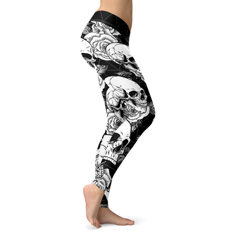 Detail Sugar Skull Leggings Amazon Nomer 26