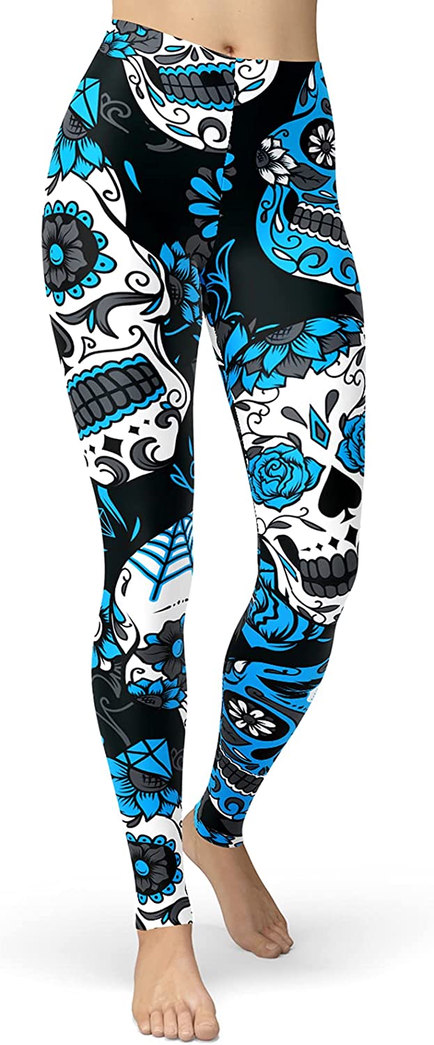 Detail Sugar Skull Leggings Amazon Nomer 27