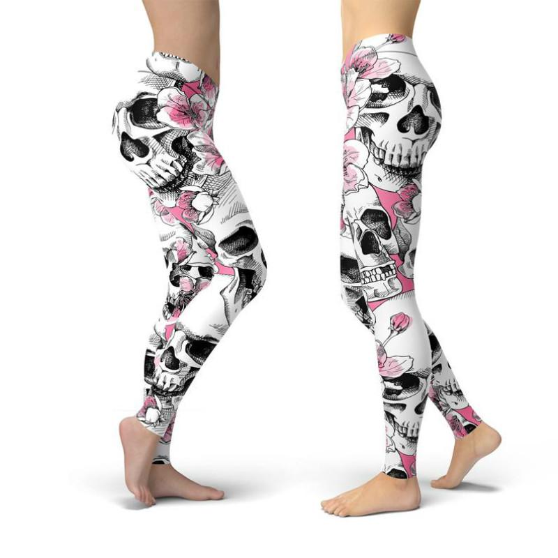 Detail Sugar Skull Leggings Amazon Nomer 35