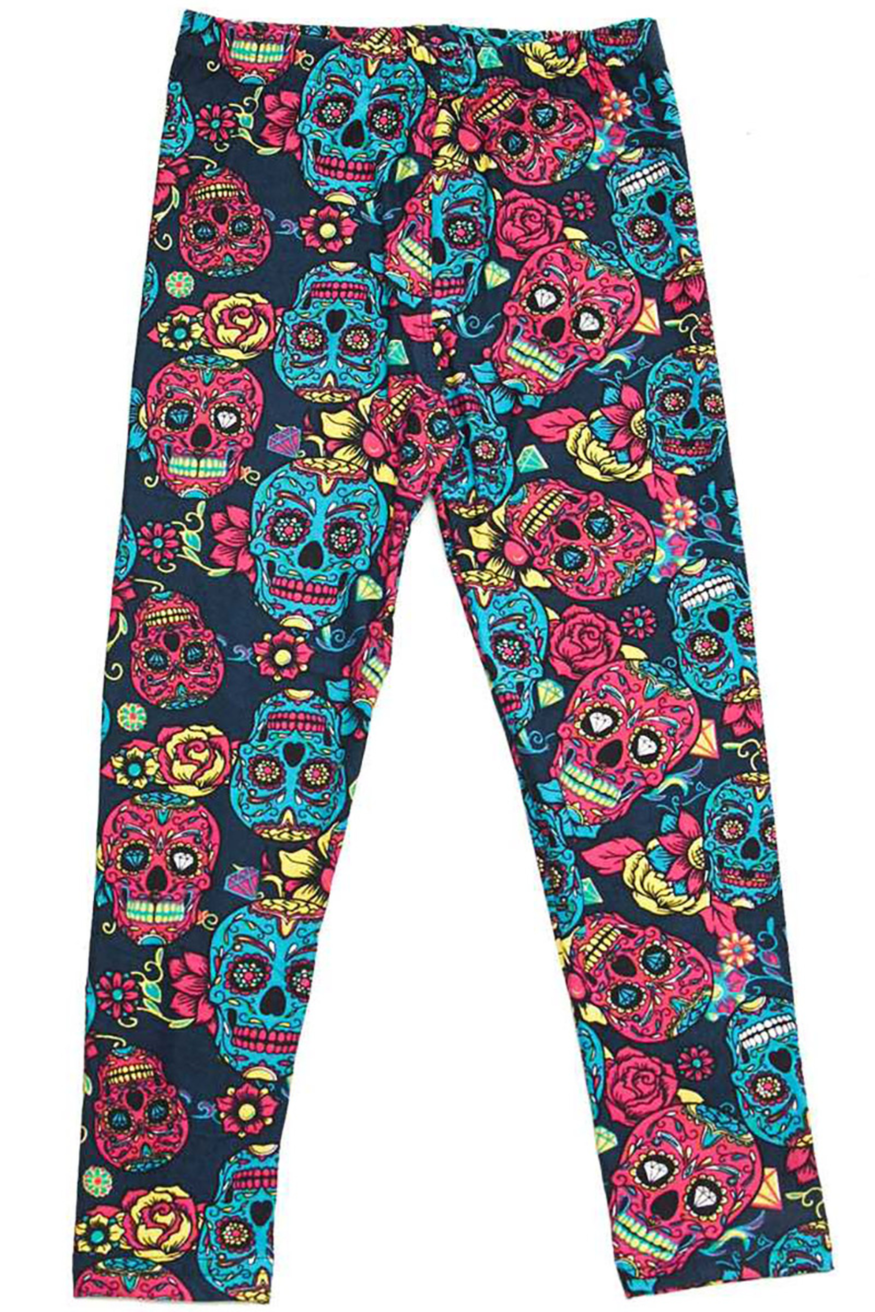 Detail Sugar Skull Leggings Amazon Nomer 47