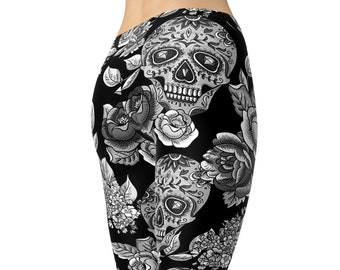 Detail Sugar Skull Leggings Amazon Nomer 52