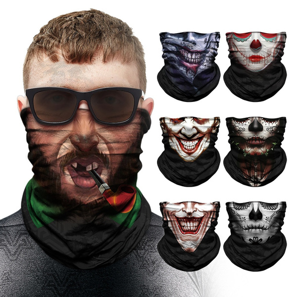 Detail Sugar Skull Motorcycle Face Mask Nomer 58