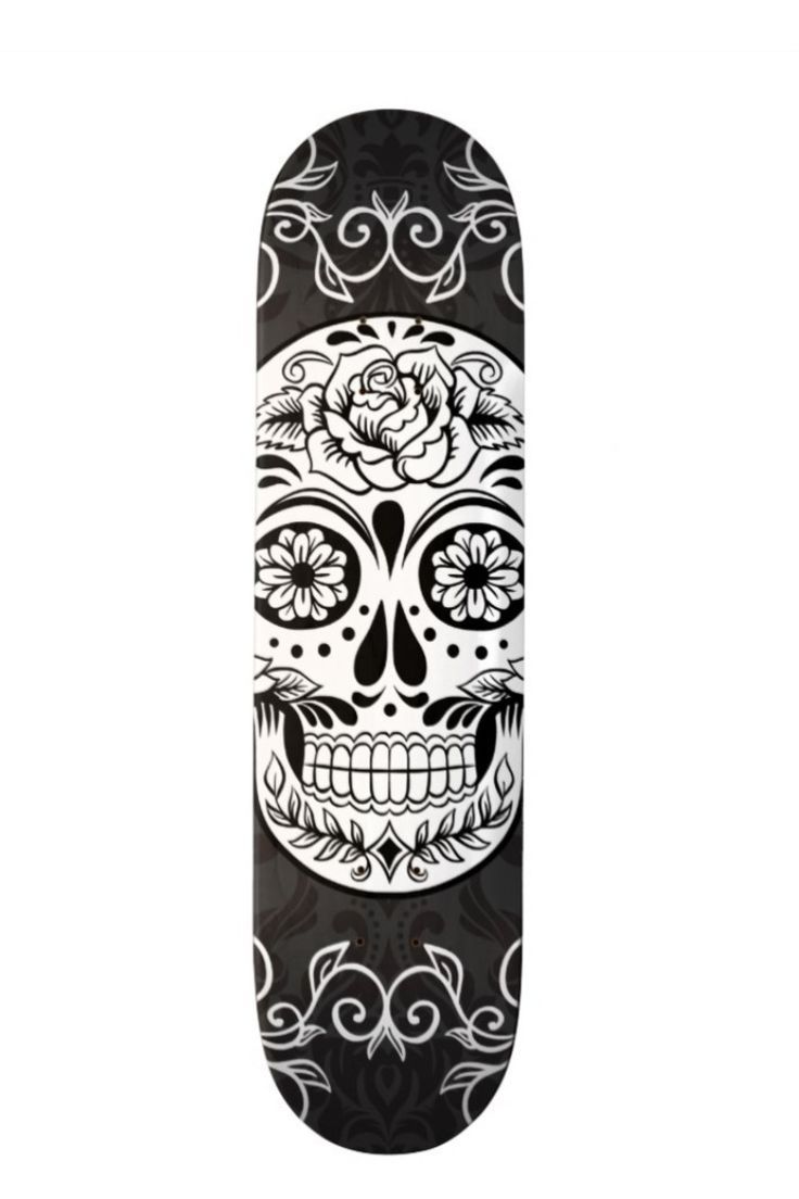 Detail Sugar Skull Skateboard Nomer 54