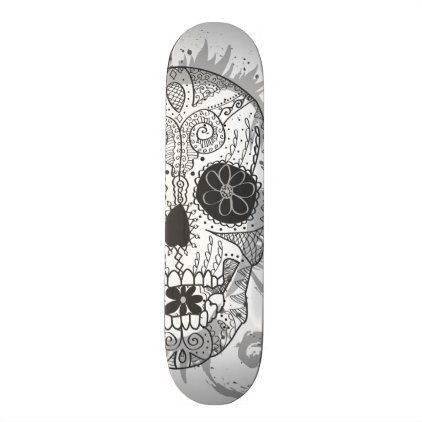 Detail Sugar Skull Skateboard Nomer 55