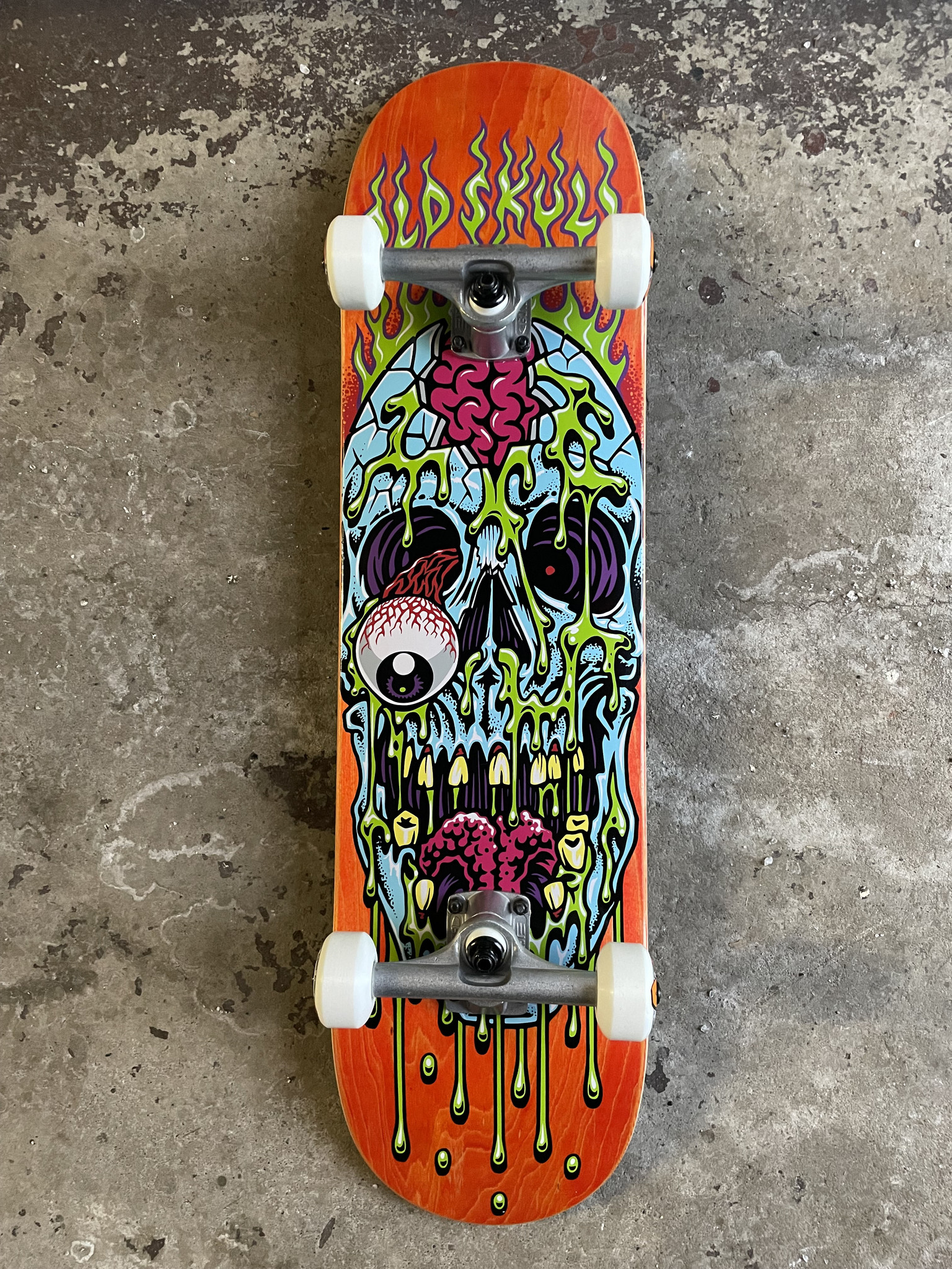 Detail Sugar Skull Skateboard Nomer 58