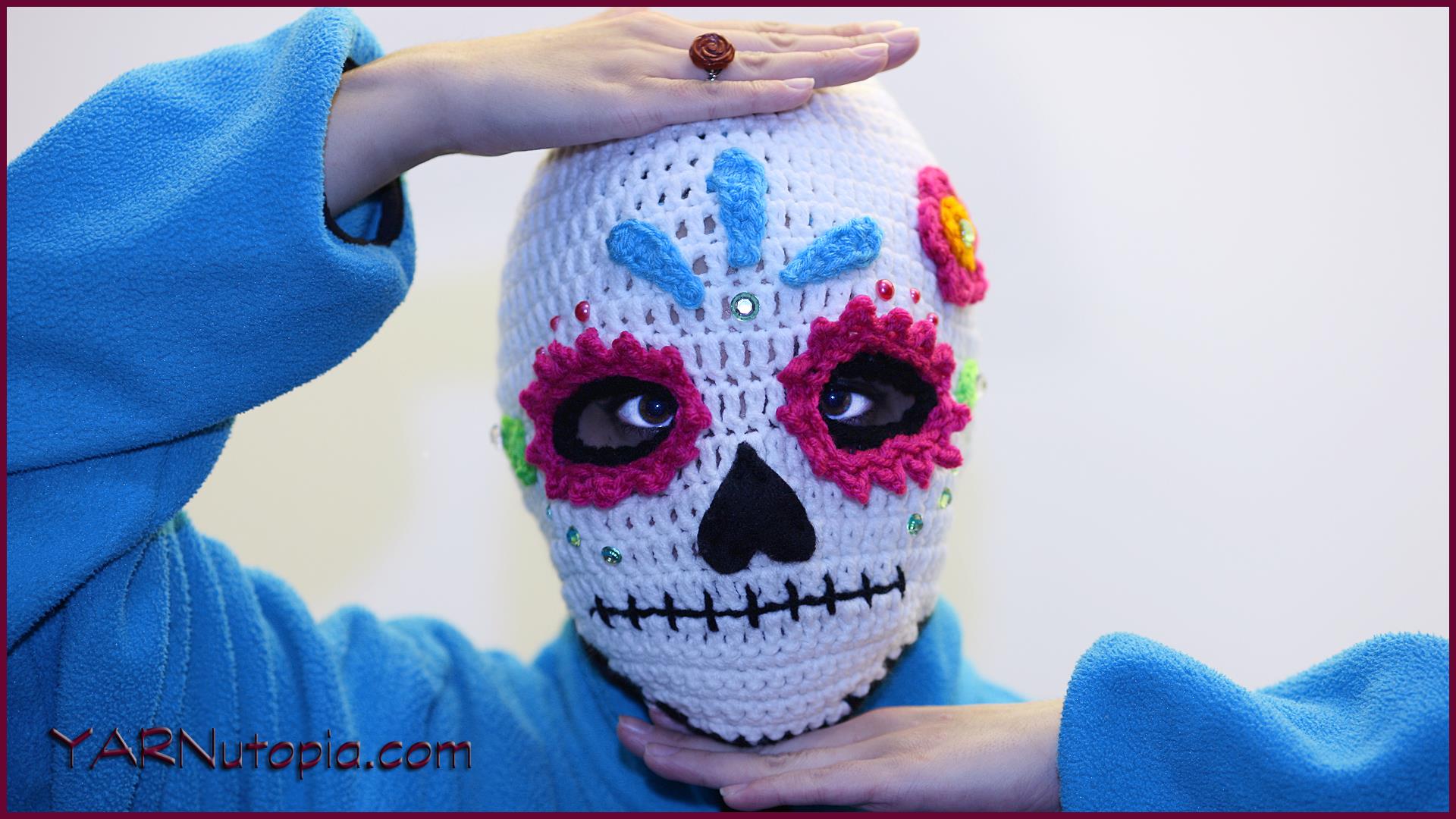 Sugar Skull Ski Mask - KibrisPDR