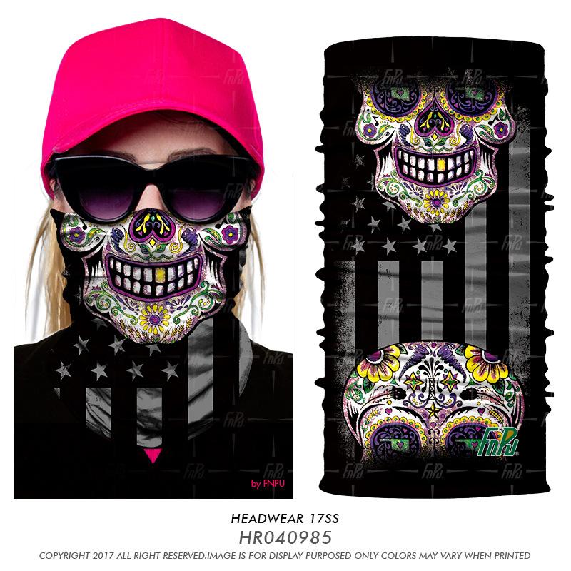 Detail Sugar Skull Ski Mask Nomer 30