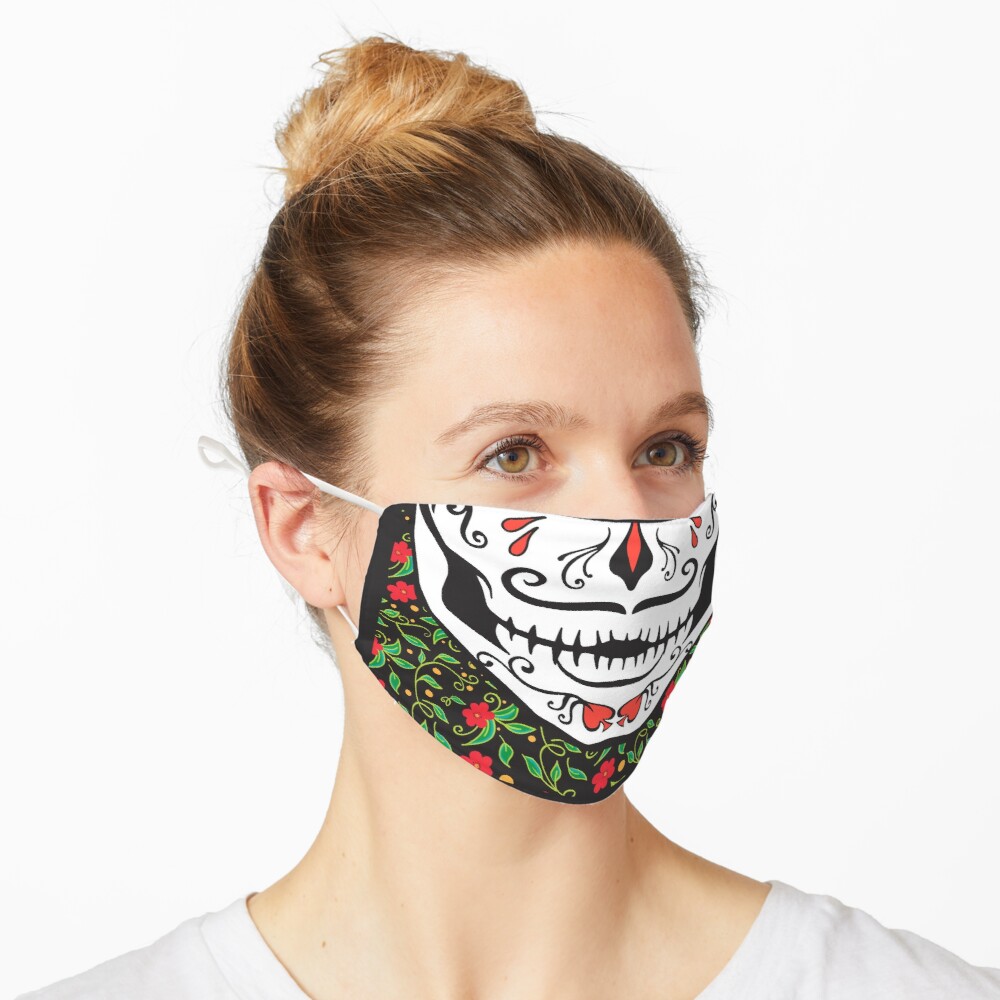 Detail Sugar Skull Ski Mask Nomer 34