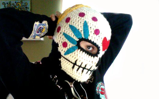 Detail Sugar Skull Ski Mask Nomer 7