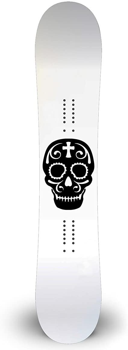 Detail Sugar Skull Snowboard Nomer 2