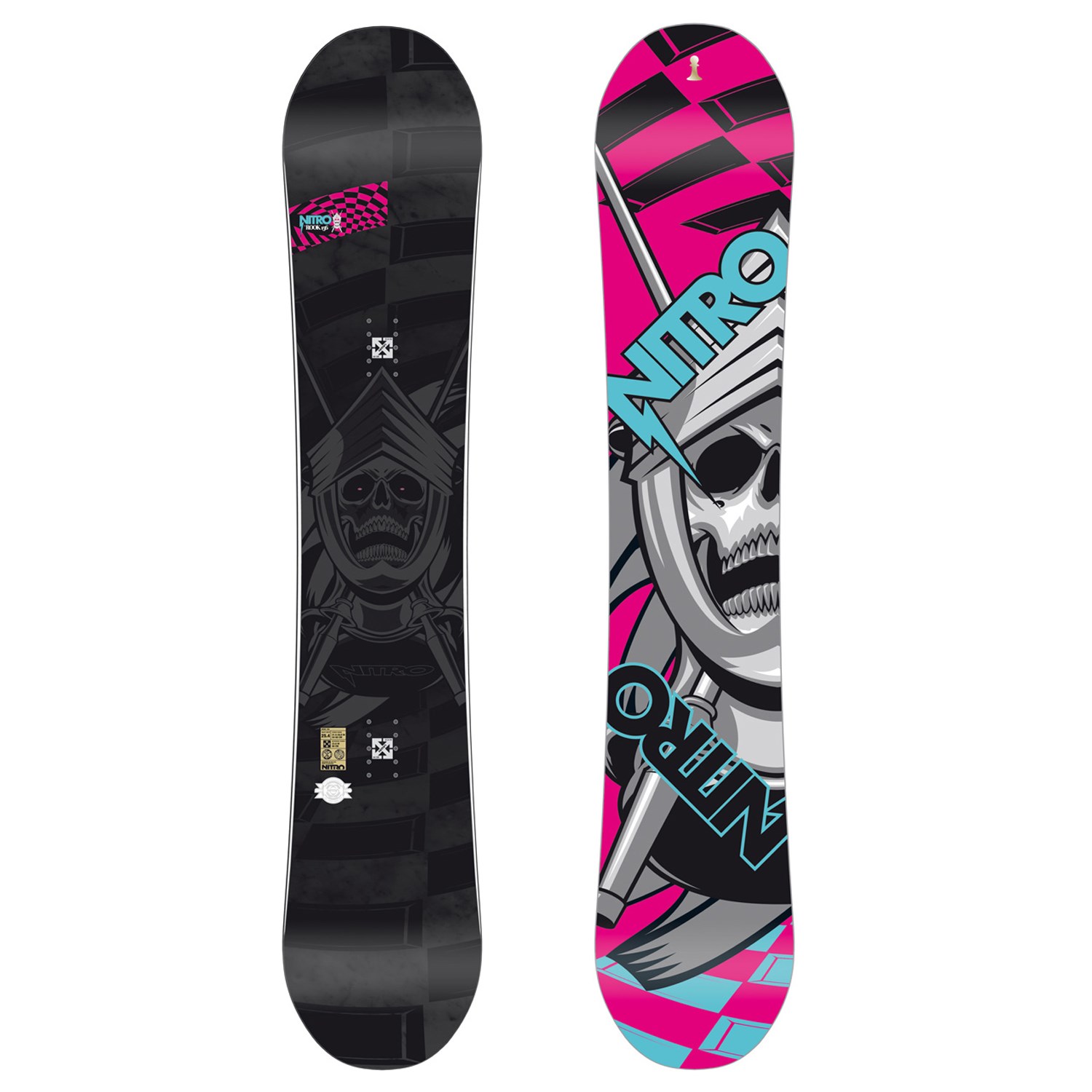 Detail Sugar Skull Snowboard Nomer 25