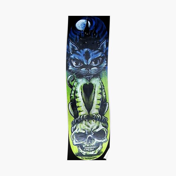 Detail Sugar Skull Snowboard Nomer 38