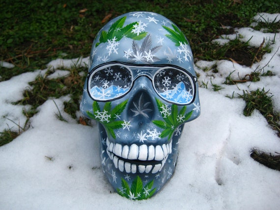 Detail Sugar Skull Snowboard Nomer 39