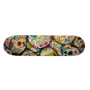 Detail Sugar Skull Snowboard Nomer 43