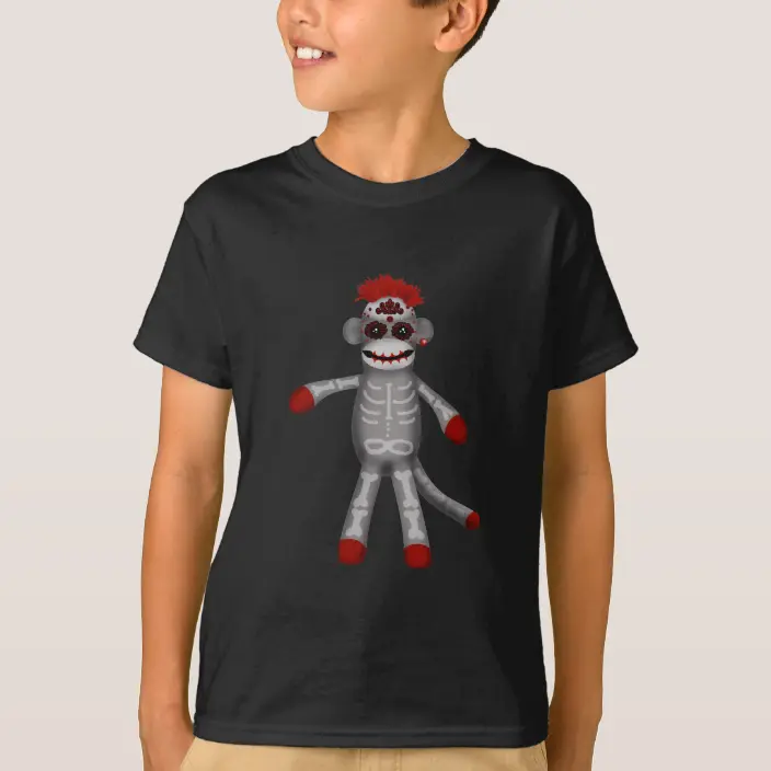 Detail Sugar Skull Sock Monkey Nomer 15