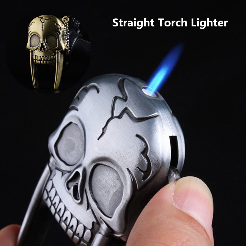 Detail Sugar Skull Torch Lighter Nomer 47