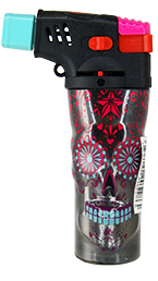 Detail Sugar Skull Torch Lighter Nomer 49