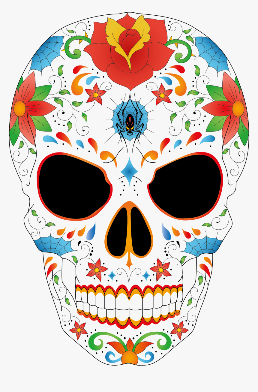 Detail Sugar Skull Transparent Background Nomer 15