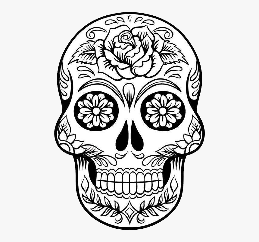 Detail Sugar Skull Transparent Background Nomer 28