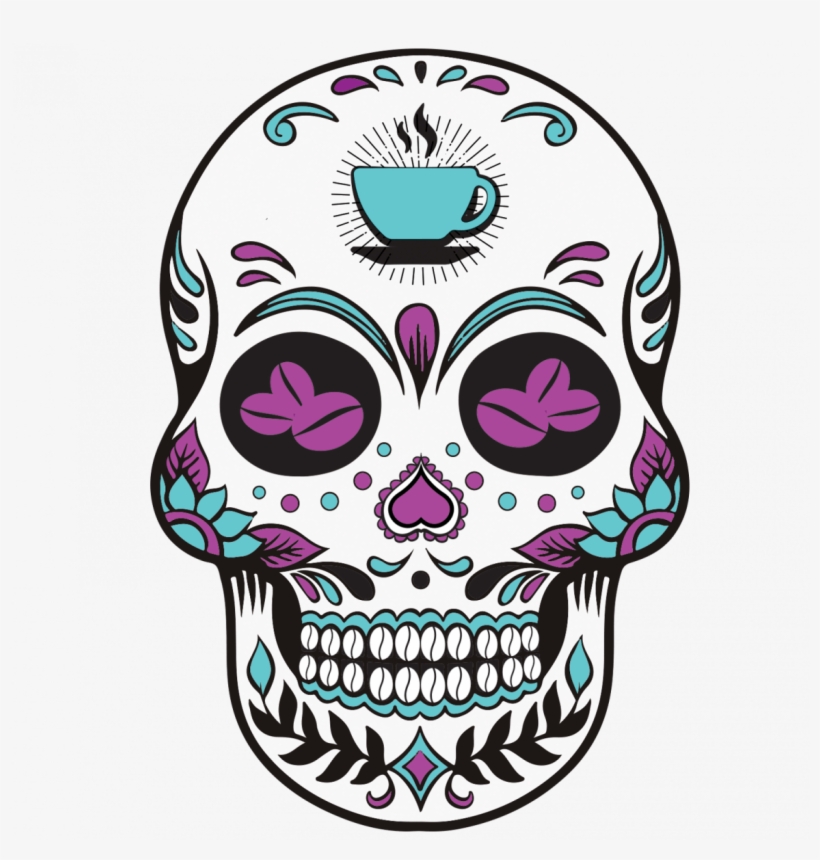 Detail Sugar Skull Transparent Background Nomer 33
