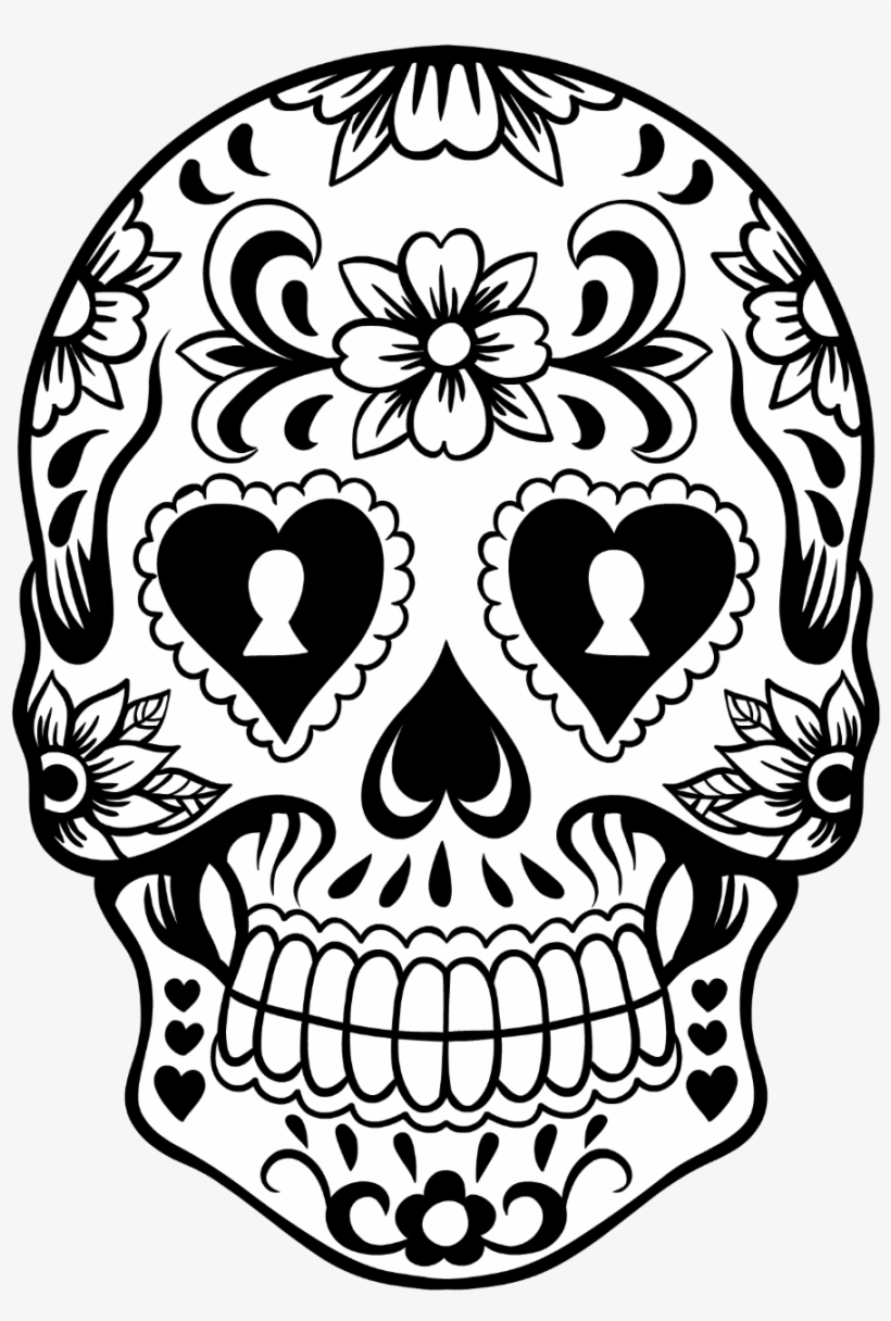 Detail Sugar Skull Transparent Background Nomer 35
