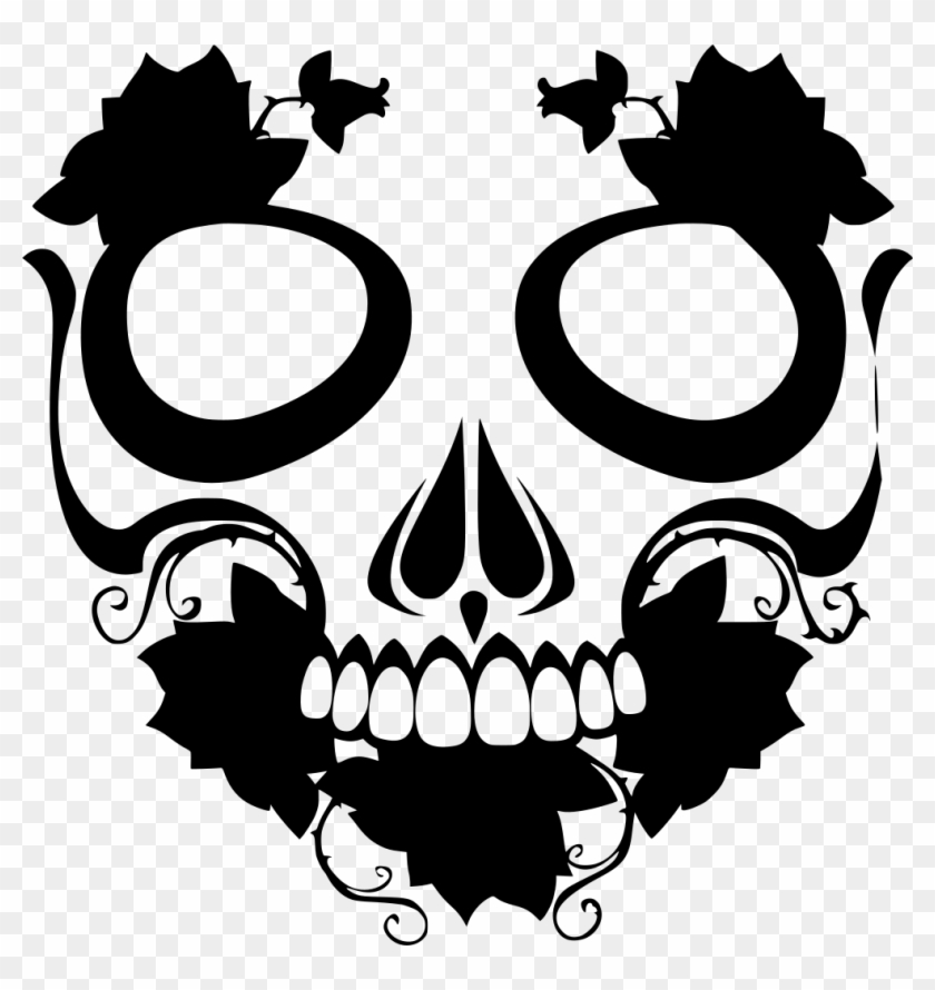 Detail Sugar Skull Transparent Background Nomer 36
