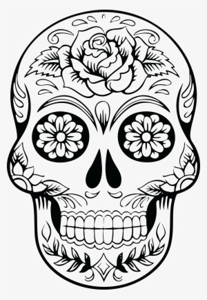 Detail Sugar Skull Transparent Background Nomer 37