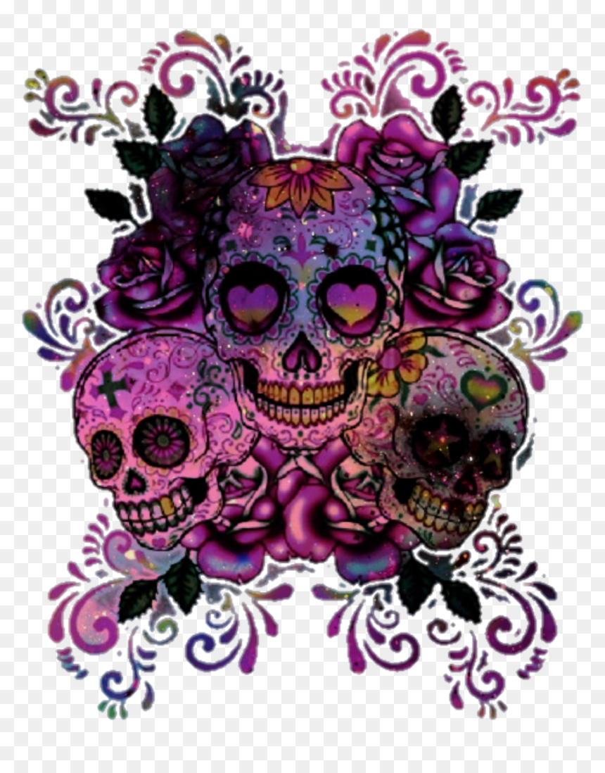 Detail Sugar Skull Transparent Background Nomer 39