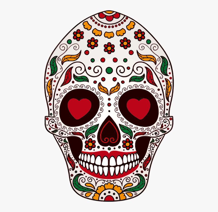 Detail Sugar Skull Transparent Background Nomer 41