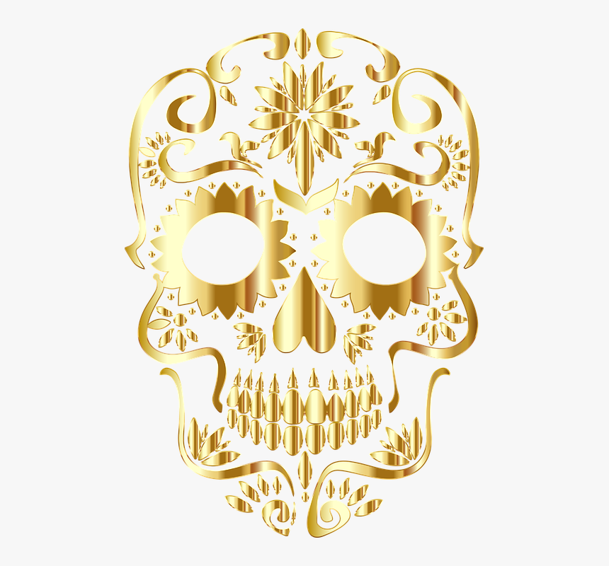 Detail Sugar Skull Transparent Background Nomer 42