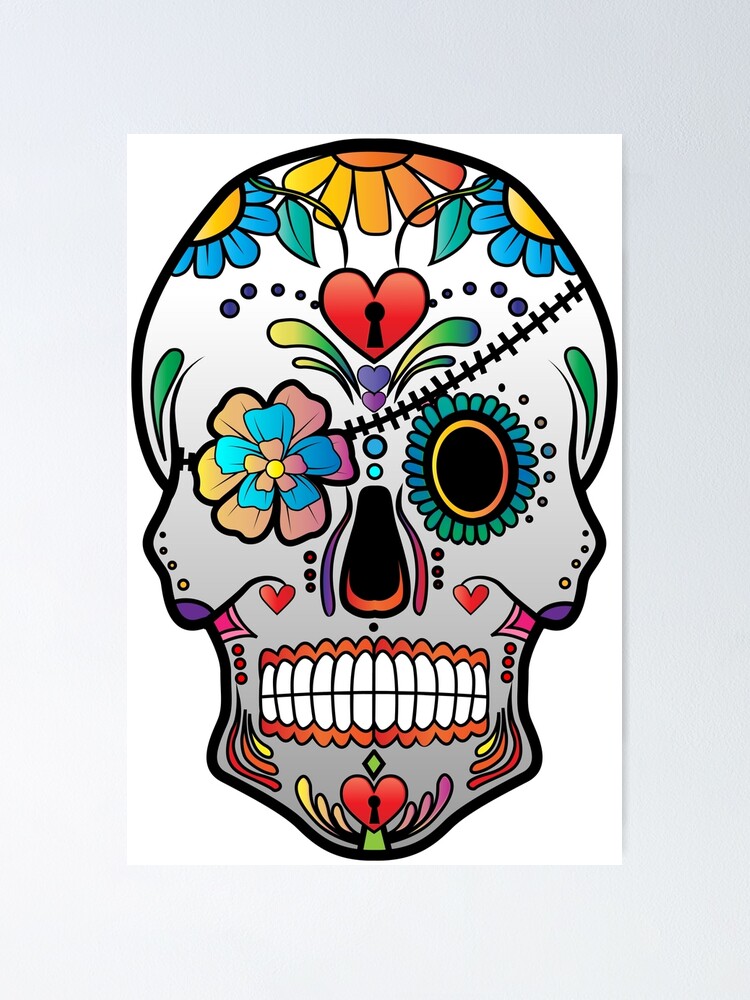 Detail Sugar Skull Transparent Background Nomer 46