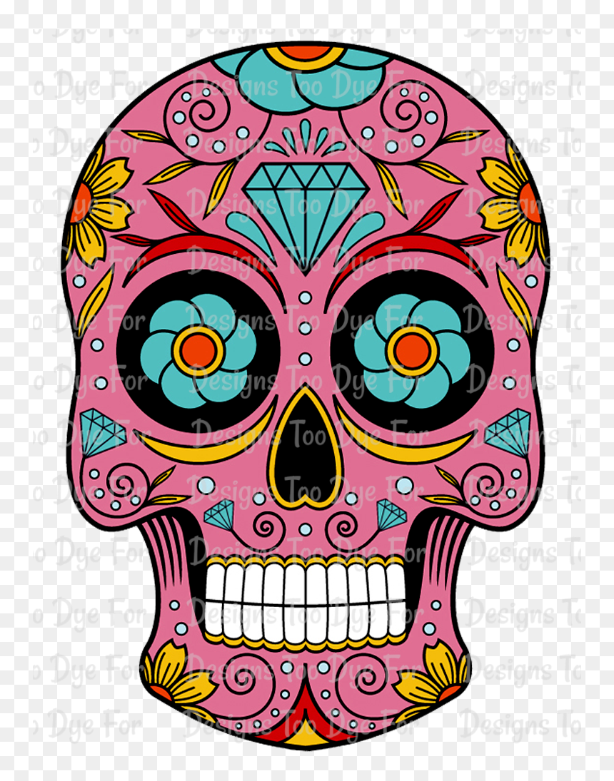 Detail Sugar Skull Transparent Background Nomer 48