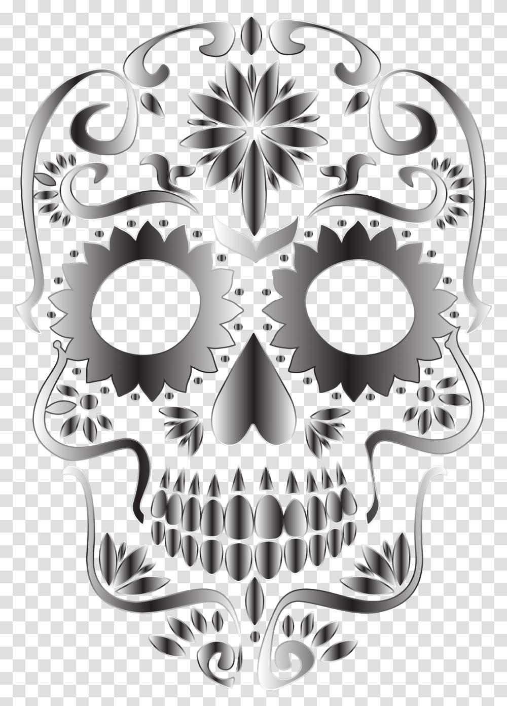 Detail Sugar Skull Transparent Background Nomer 50