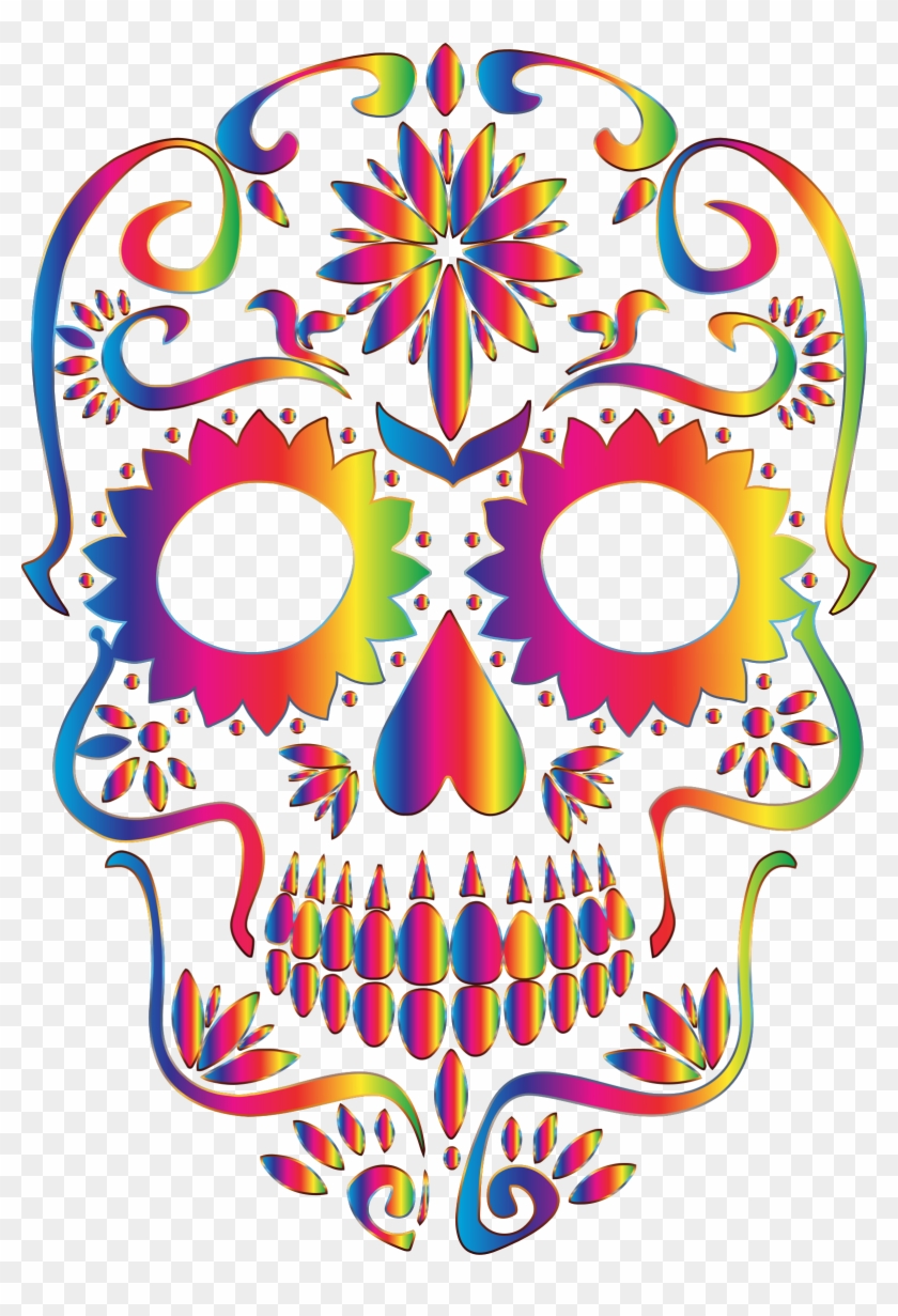 Detail Sugar Skull Transparent Background Nomer 6