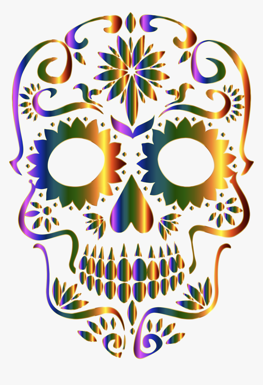 Detail Sugar Skull Transparent Background Nomer 7
